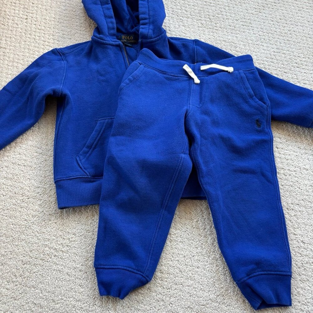 Polo Ralph Lauren royal blue sweat set